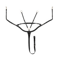 Peitoral Anatômico Acolchoado com Ponte Supreme Preto Peitoral Anatômico Acolchoado com Ponte Supreme Preto