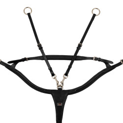 Peitoral Anatômico Acolchoado com Ponte Supreme Preto