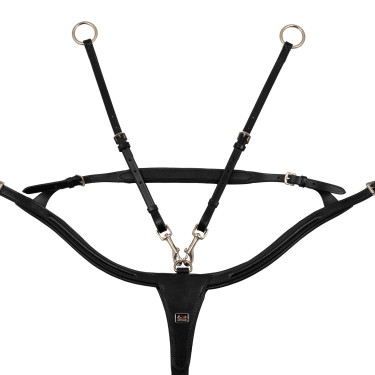 Peitoral Anatômico Acolchoado com Ponte Supreme Preto