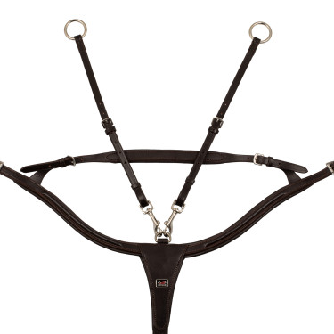 Peitoral Anatômico Acolchoado com Ponte Supreme Castanho