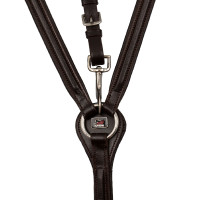 Peitoral Clássico Almofadado com Martingal Removível Supreme Castanho