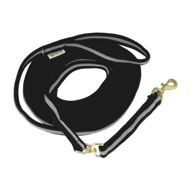 Longe de Trabalho em Algodão Acolchoado 8 m Umbria Equitazione Preto / cinza Cinzento Longe de Trabalho em Algodão Acolchoado 8 m Umbria Equitazione Preto / cinza Cinzento