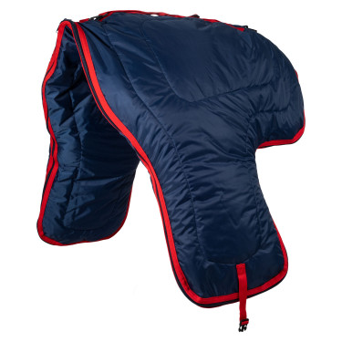 Bolsa de Transporte Acolchoada para Sela Western Pool's Marinho / vermelho Azul