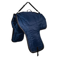 Bolsa de Transporte Acolchoada para Sela Western Pool's Marinho / prateado Azul