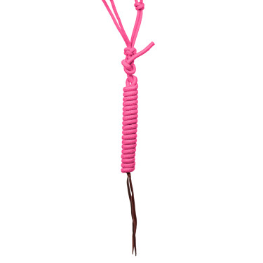 Cabezada etológica Perlé com corda Pool's Rosa quente