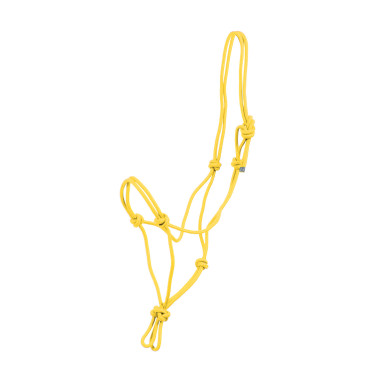 Cabresto etológico em Corda com Nós Pool's Amarelo Cabresto etológico em Corda com Nós Pool's Amarelo