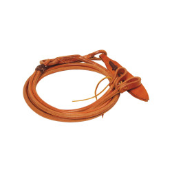 Rênes Romal em Couro Tubular Pool's