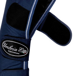 Guêtres de Transporte Rip-Stop com Reforços em Couro Umbria Equitazione Marinho Azul-marinho