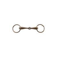 Mors Poney à Anneaux Plein en Inox Umbria Equitazione