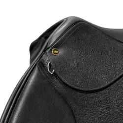 Sela de Salto Supreme Atlanta com Arção Intercambiável Inclui 4 Arções Supreme Preto