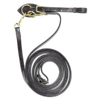 Rédeas de Couro com Fixação de Fita Supreme Preto