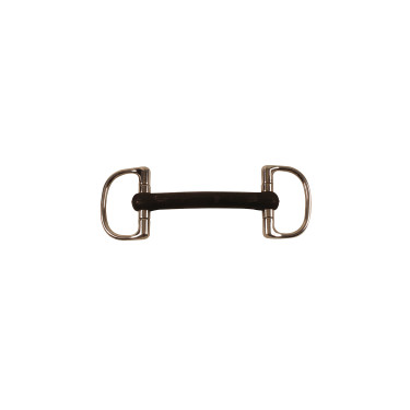 Mors D Ring Cheio em Borracha Rígida Umbria Equitazione Mors D Ring Cheio em Borracha Rígida Umbria Equitazione