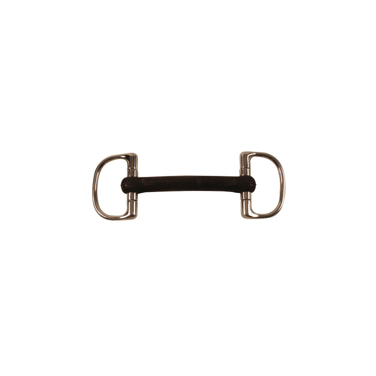 Mors D Ring Cheio em Borracha Rígida Umbria Equitazione Mors D Ring Cheio em Borracha Rígida Umbria Equitazione