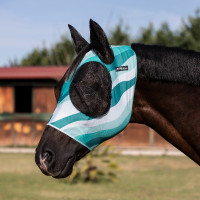Máscara Anti-Moscas em Lycra com Protetor de Orelhas Pro-Tech Abstrato Multicolor Máscara Anti-Moscas em Lycra com Protetor de Orelhas Pro-Tech Abstrato Multicolor