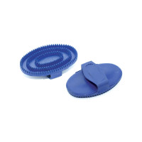 Curry de Borracha para Pônei Umbria Equitazione Azul royal