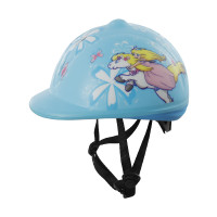 Capacete Infantil Umbria Modelo Kidzamo Umbria Equitação Azul bebê