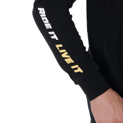 Moletom com Capuz Masculino Scuderia Equestro Equestro Preto