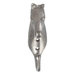 Gancho para Suporte de Cabeçada Cabeça de Cavalo em Alumínio Colorido Umbria Equitazione Cinzento