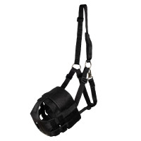 Muserola em Nylon e Borracha Supreme Preto