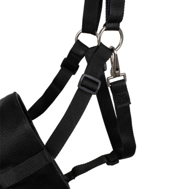 Muserola em Nylon e Borracha Supreme Preto