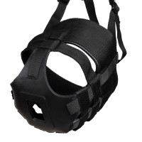 Muserola em Nylon e Borracha Supreme Preto