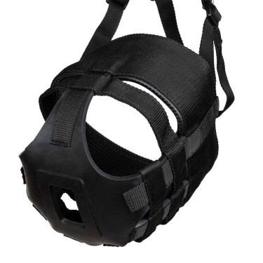 Muserola em Nylon e Borracha Supreme Preto