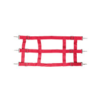 Porta de Box em Nylon Umbria Equitazione Vermelho