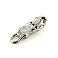 Mosquetão Antipânico Fixo Umbria Equitazione Prata