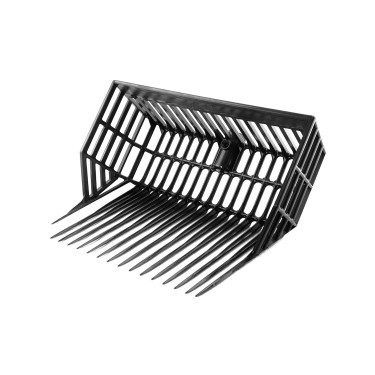 Cabeça de freio leve em plástico Umbria Equitazione Preto