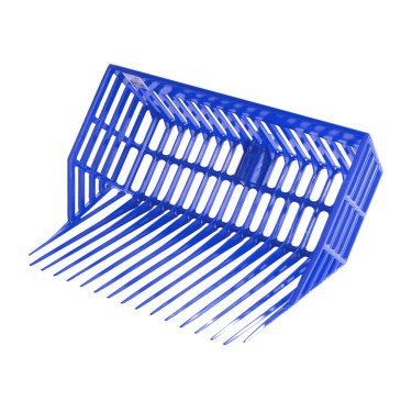 Cabeça de freio leve em plástico Umbria Equitazione Azul royal Cabeça de freio leve em plástico Umbria Equitazione Azul royal