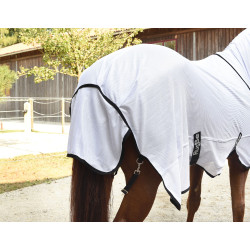 Capa anti-mosca RugBe SuperFly branca Covalliero Capa anti-mosca RugBe SuperFly branca Covalliero