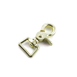 Mosquetão para Rédeas Quadrado Umbria Equitazione Ouro