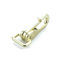 Mosquetão de Cabeçada Quadrado Umbria Equitazione Ouro