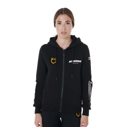Moletom com Capuz e Zíper Feminino Scuderia Equestro Equestro