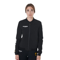 Blusão Técnico Feminino Scuderia Equestro Preto Blusão Técnico Feminino Scuderia Equestro Preto
