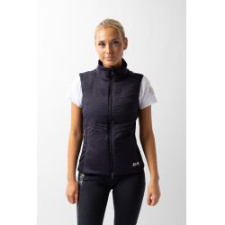 Colete acolchoado sem mangas Isabelle feminino B Vertigo Azul-marinho escuro