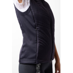 Colete acolchoado sem mangas Isabelle feminino B Vertigo Azul-marinho escuro