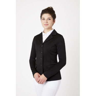 Casaco de competição Horze Ada feminino Preto