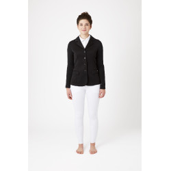 Casaco de competição Horze Ada feminino Preto