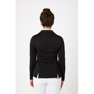 Casaco de competição Horze Ada feminino Preto