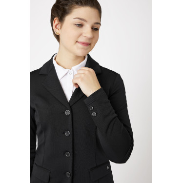 Casaco de competição Horze Ada feminino Preto