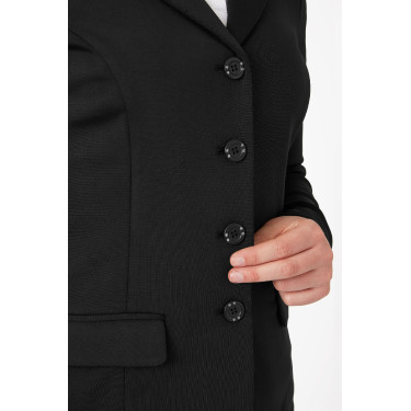 Casaco de competição Horze Ada feminino Preto