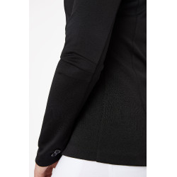 Casaco de competição Horze Ada feminino Preto