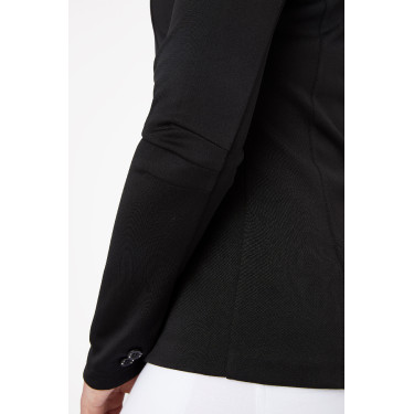 Casaco de competição Horze Ada feminino Preto