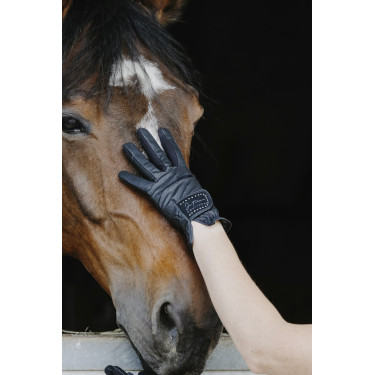 Luvas Je t'aime Equithème Strass Luvas Je t'aime Equithème Strass
