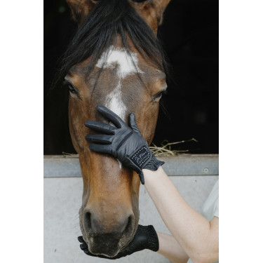 Luvas Je t'aime Equithème Strass Luvas Je t'aime Equithème Strass