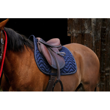 Sela Equithème Brocart Marinho Azul-marinho Sela Equithème Brocart Marinho Azul-marinho