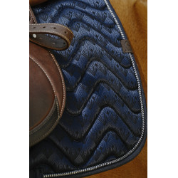 Sela Equithème Brocart Marinho Azul-marinho Sela Equithème Brocart Marinho Azul-marinho