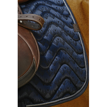 Sela Equithème Brocart Marinho Azul-marinho Sela Equithème Brocart Marinho Azul-marinho