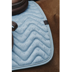Sela Equithème Brocart Azul céu Sela Equithème Brocart Azul céu